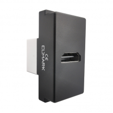 Πρίζα HDMI Ανθρακί Lecce 27022